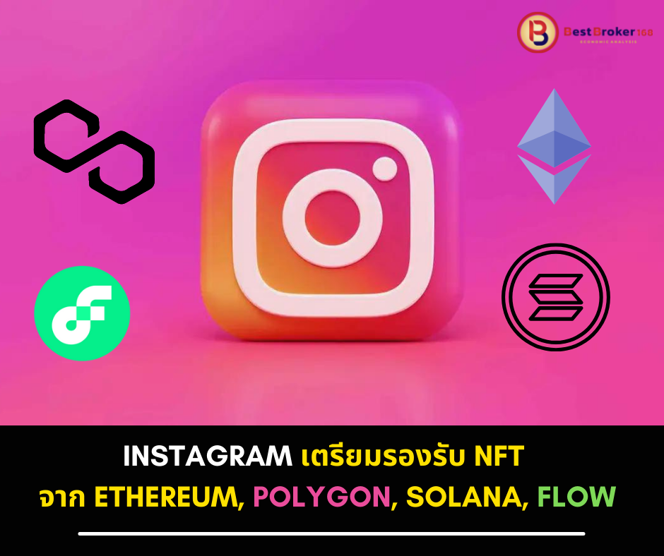 Instagram เตรียมรองรับ NFT จาก Ethereum, Polygon, Solana, Flow