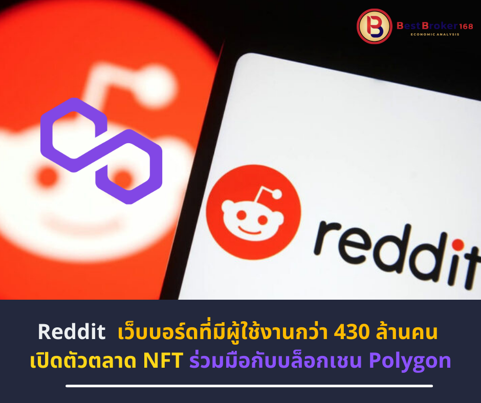 Reddit เว็บบอร์ดที่มีผู้ใช้งานกว่า 430 ล้านคน เปิดตัวตลาด NFT ร่วมมือกับบล็อกเชน Polygon