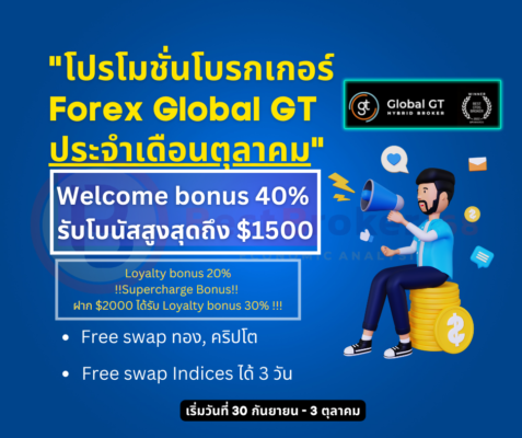 โปรโมชั่น Global GT เริ่มวันที่ 30 กันยายน - 3 ตุลาคม 2022