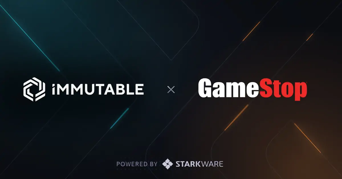 Gamestop จับมือ Immutable X ผนึกกำลังตีตลาด NFT